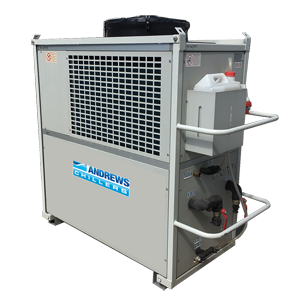 30kW Fluid Chiller Angle View