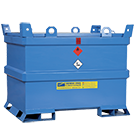 Dubbelwandige IBC Olietank - 995 Liter