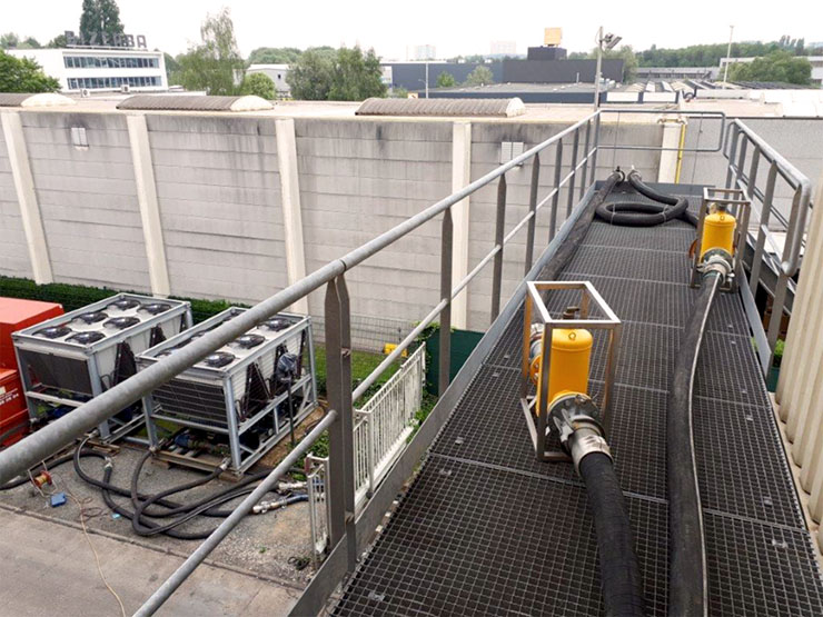 Producent voor bakkerijen huurt chillers bij Andrews Sykes
