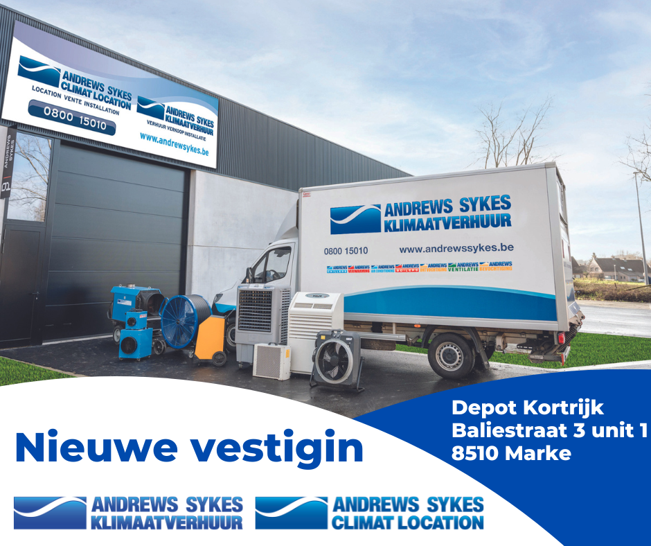 Nieuw depot in Kortrijk!