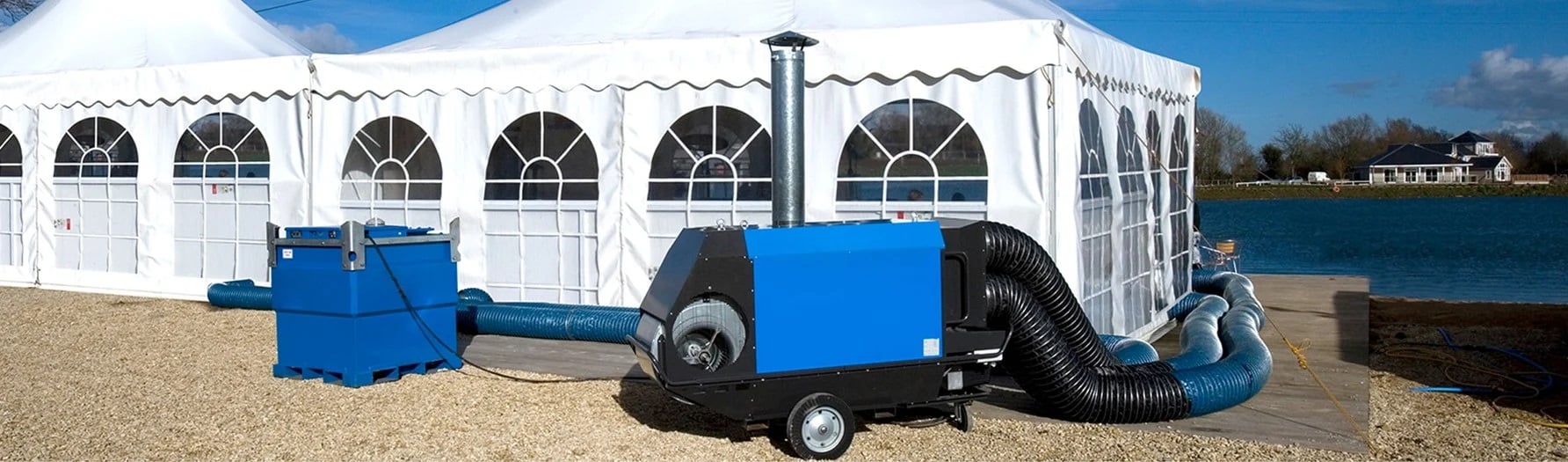 De beste winterverwarmingsoplossingen voor bouwconstructies en pop-up evenementen